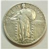 Image 1 : 1927-S Standing Liberty Quarter Key Date, Original VF/XF