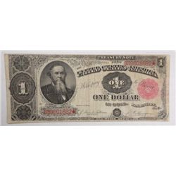 1891 $1  Treasury or Coin note  Fine