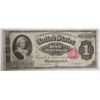 Image 1 : 1891 $1  Martha Washington silver certificate  Fine