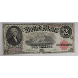 1917 $2  US note  VF