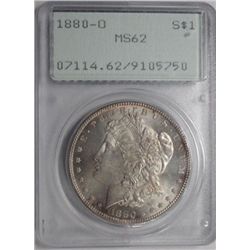 1880O   Morgan $ PCGS62   GS 63 = $320