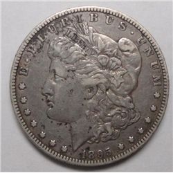 1895O  Morgan $  VF25