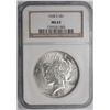 Image 1 : 1928S  Peace $  NGC63