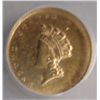 Image 2 : 1855  T2  $1 gold  ANACS50