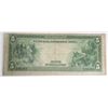 Image 2 : 1914 $5  Federal Reserve Note  RED SEAL  VG/F