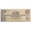 Image 1 : 1861 $5 Confederate States of America note  a few pinholes  F/VF