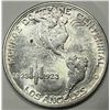 Image 2 : 1923S  Monroe half $  AU/BU