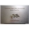 Image 1 : 2006 20th anniv American Eagle 3 coin set