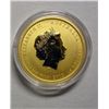 Image 2 : 1/10 OZ. AUSTRALIA GOLD DRAGON PERFECT SUPERB BU