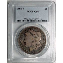 1893S  Morgan $  PCGS06
