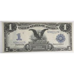 1899 $1 silver certificate   DATE BELOW   CU63