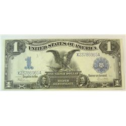 1899  $1  silver certificate  Black Eagle CU