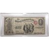 Image 1 : First charter  Massachusetts National currency  #1845  VG/F