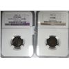 Image 1 : 1874 NGC15BN-1875 NGC VF some corrosion  Indian penny