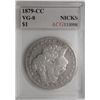 Image 1 : 1879CC   Morgan $ accugrade08 nicks