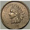 Image 1 : 1859  Indian penny near perfect color lusterous AU