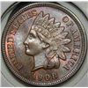 1908 Indian penny  MS64  BRN 20% RED