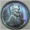 1916D MS65 BRN    Lincoln penny  FANTASTIC TONING