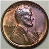 1931S CHOICE BU R/B    Lincoln penny  nice toning