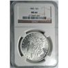Image 1 : 1883  Morgan $  NGC64