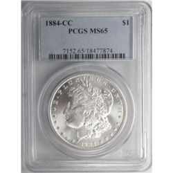 1884CC Morgan $  PCGS65