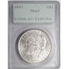 Image 1 : 1891 Morgan $ PCGS63  OGH "RATTLER"