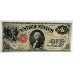 1917 $1  US  note  FINE