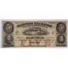 $5  remainder note Western Exchange Fire & Marine Ins Co. Omaha City NE  CU64