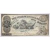 Image 1 : $5 State of Louisiana Shreveport 1863 bearer note