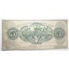 Image 2 : $5 State of Louisiana Shreveport 1863 bearer note