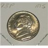 Image 1 : 1993-D JEFFERSON NICKEL *RARE MS HIGH GRADE - NICE COIN*!!