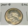 Image 1 : 2001-P JEFFERSON NICKEL *RARE BU UNC HIGH GRADE - NICE COIN*!!