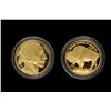 Image 2 : CURRENCY: (2) American Buffalo Gold Proof Coins