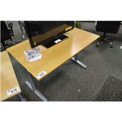 MAPLE 48  ADJUSTABLE COMPUTER TABLE