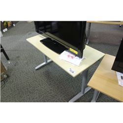MAPLE 48" ADJUSTABLE COMPUTER TABLE