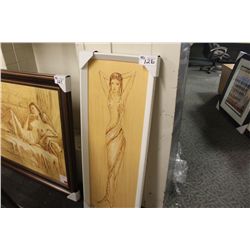 PRINT 19X51 -"NUDE"