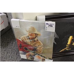 PRINT 20"X28" -"COUNTRY MUSIC"