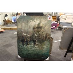 OIL PAINTING 36"X48" - "VENICE"