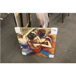 PRINT 32"X32" -"BALLET"