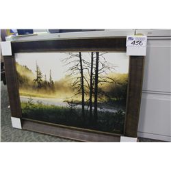 FRAMED PRINT BY ANDREW COLLETT- "ALGONQUIN"