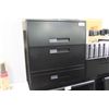 Image 1 : GLOBAL BLACK 5 DRAWER LATERAL FILE
