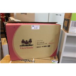 VIEWSONIC 27" LCD MONITOR