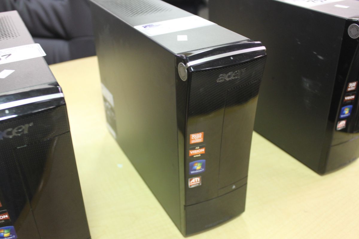 Ax3470 ACER AX3470-EB30P QUAD CORE COMPUTER - Able Auctions