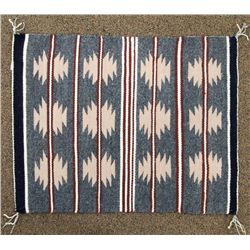 Navajo Maroon & Gray Crystal Rug - Alyssa Harrison