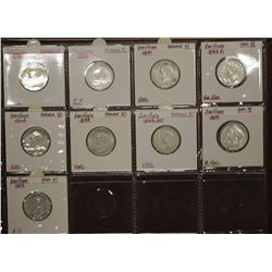 George V1 Shillings