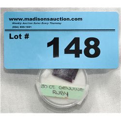 30carat genuine ruby