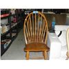 Image 1 : Single solid wood dining room side chair