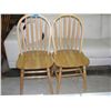 Image 1 : Single solid wood dining room side chair