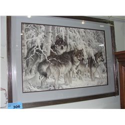 Framed print by Larry Fanning