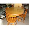 Image 1 : 9pc maple dining room suite;